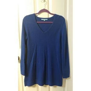 Antonio Melani Blue Cashmere Tunic